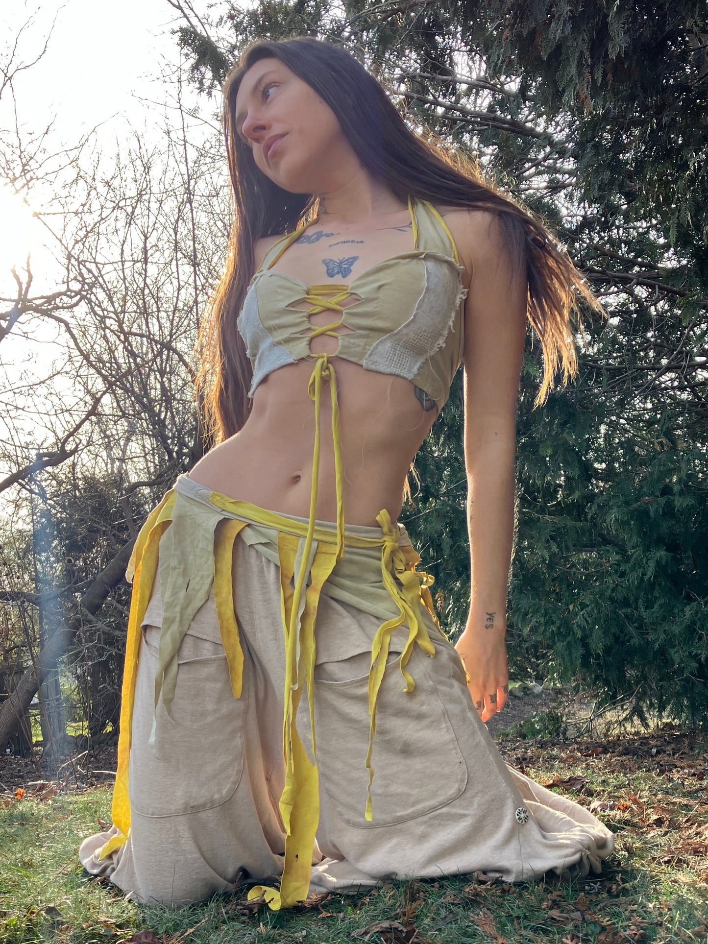 ☼ herbal dyed set ☼
