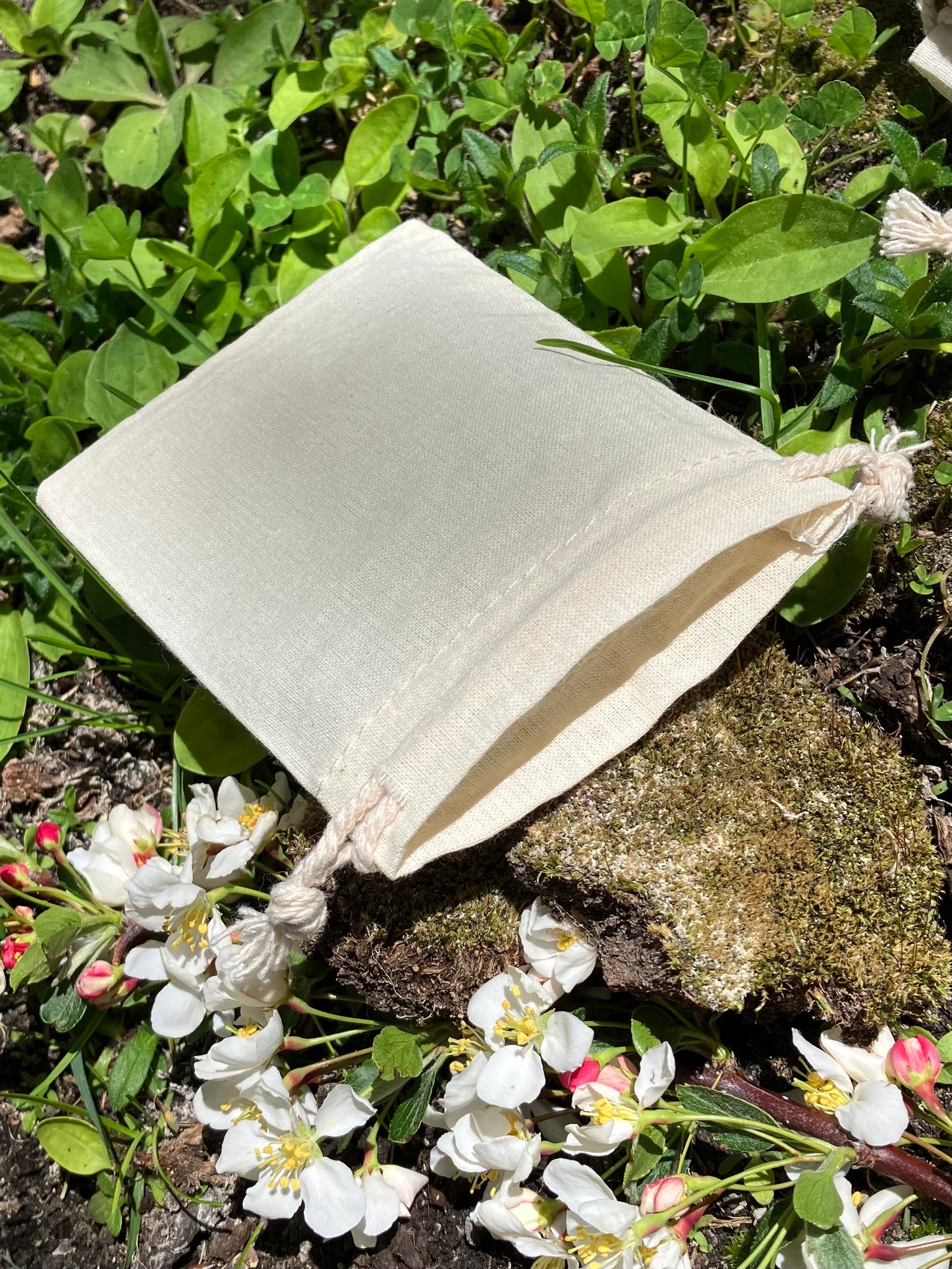 reusable cotton tea bag