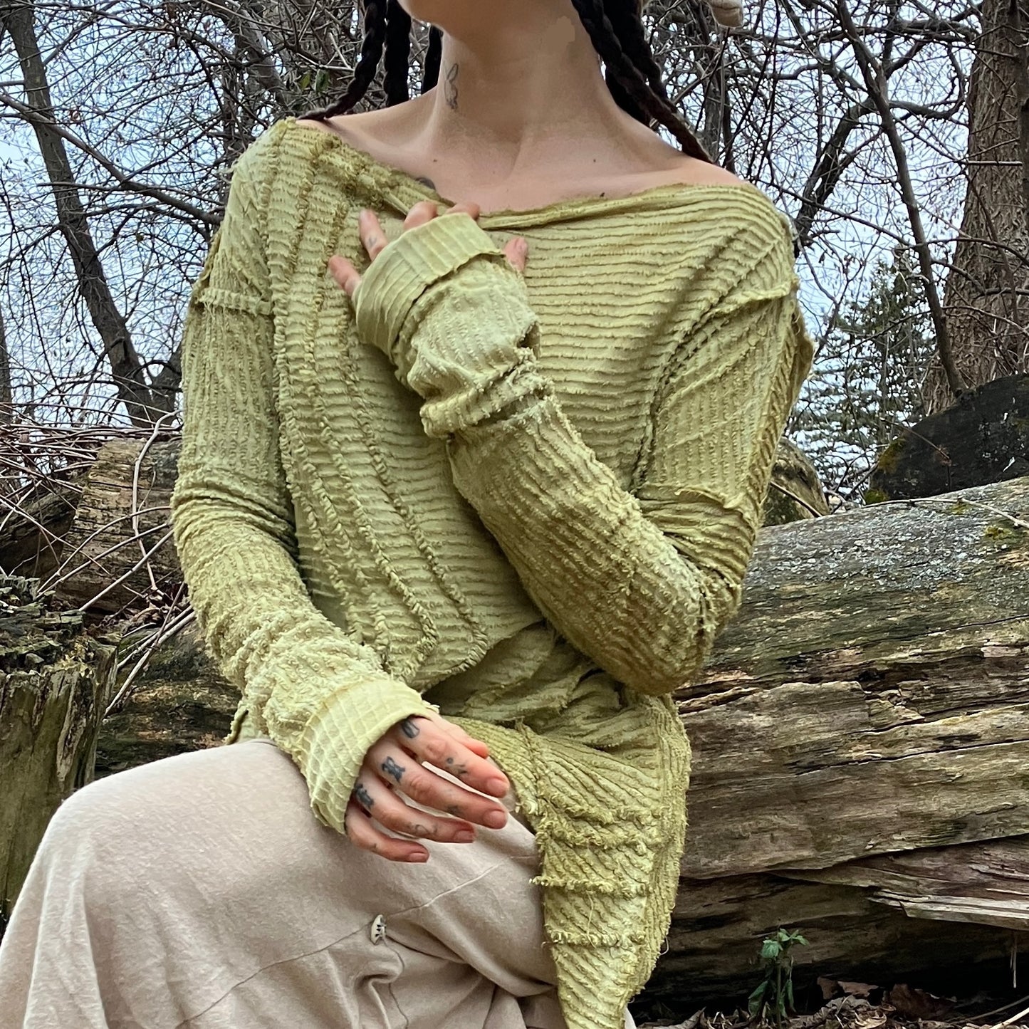 ◃ ۪۪۫۫ moss sweater 𖣂